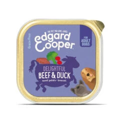 Edgard & Cooper Adult - Beef & Duck - Tub -Renskes Shop 86c110292e5ae3293a343303dab87bd6c66bd618fbe6714e136e9d4a8a30f9b8 3
