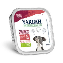 Yarrah - Dog Food Chunks With Beef Bio