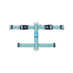 Max & Molly H-Dog Harness - Retro Blue -Renskes Shop max molly h hondenharnas retro blue m 112567 2000 none