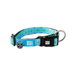 Max & Molly Smart ID Collar - Retro Blue
