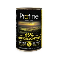 Profine Pure Meat – Dog Food – Venison -Renskes Shop profine pure meat hondenvoer hert 6 x 400 gr 105790 0500 none