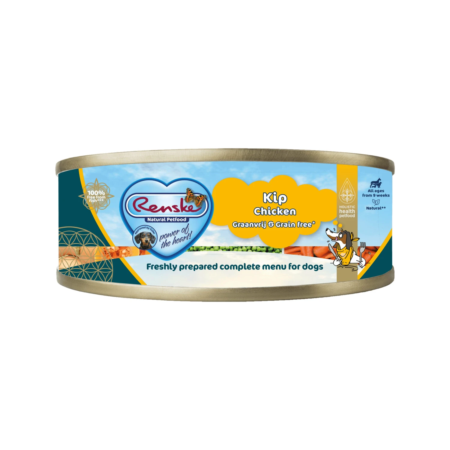 Renske Fresh Grain Free Dog Food - Tin - Chicken 4 Renske Fresh Grain Free Dog Food - Tin - Chicken - Image 2