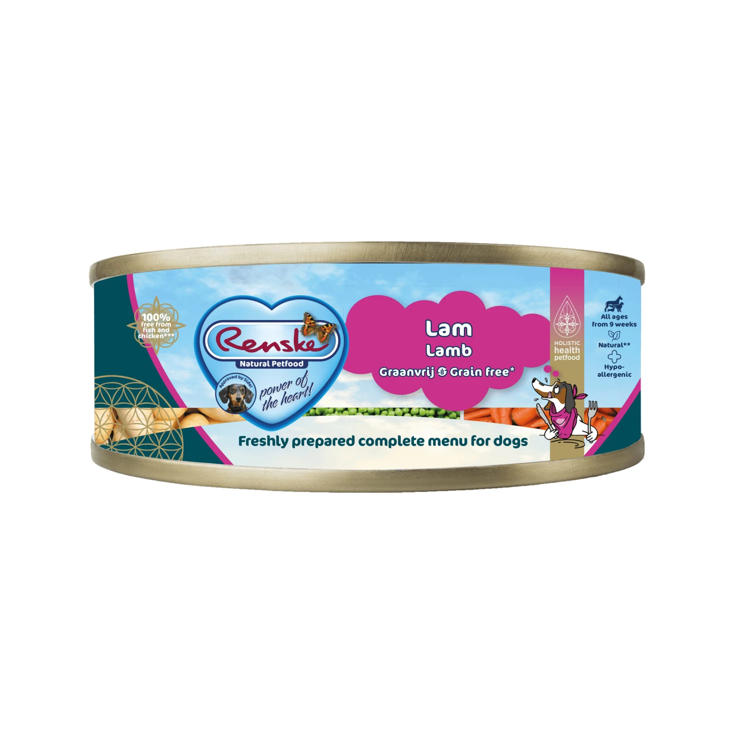 Renske Fresh Grain Free Dog Food - Tin - Lamb - Image 2