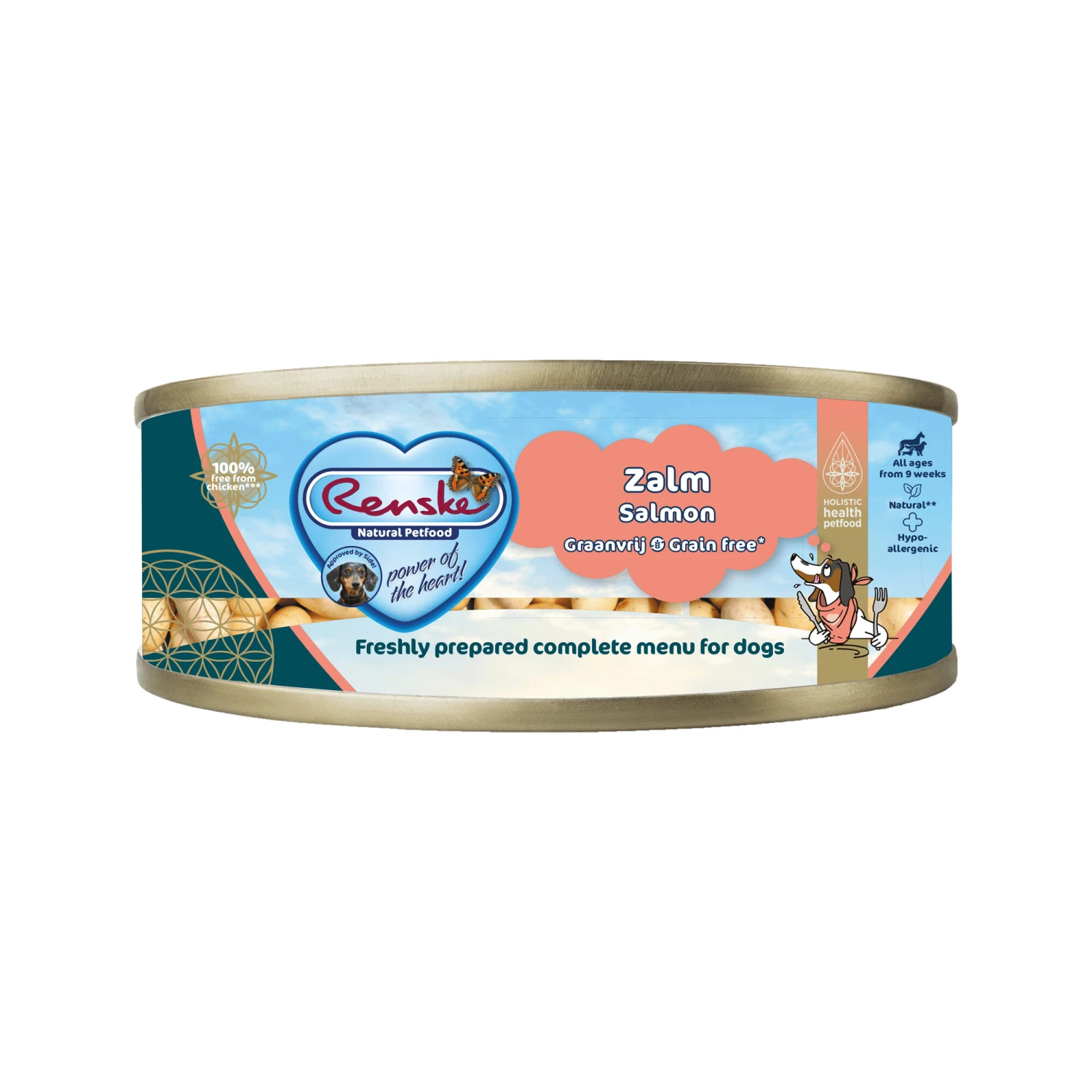 Renske Fresh Grain Free Dog Food - Tin - Salmon - Image 2