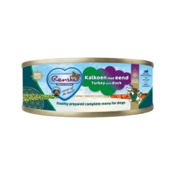Renske Fresh Dog Food - Tin - Turkey With Duck -Renskes Shop renske vers hondenvoer blik kalkoen met eend 24 x 95 g 111253 2000 none
