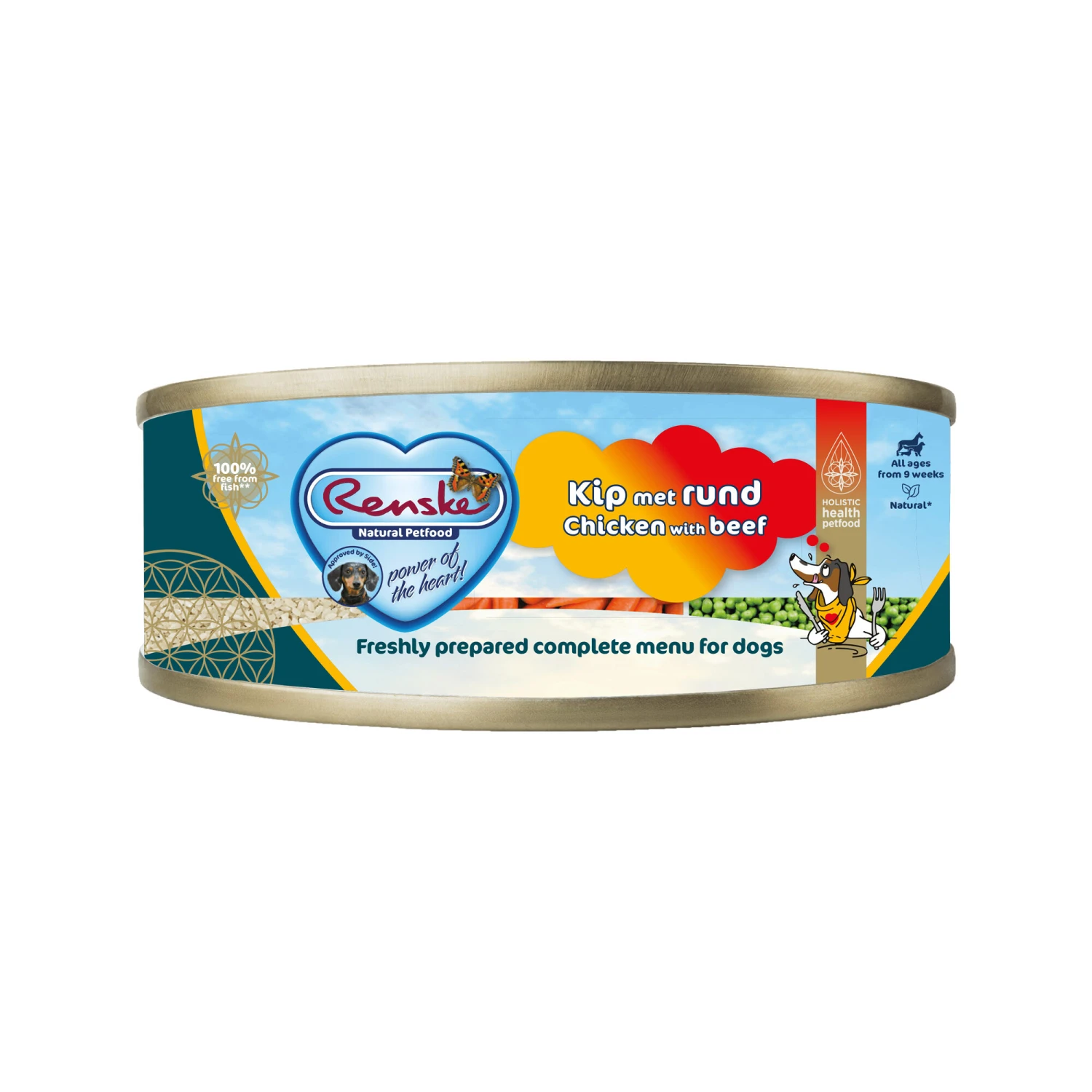 Renske Fresh Dog Food - Tin - Chicken With Beef - Image 2