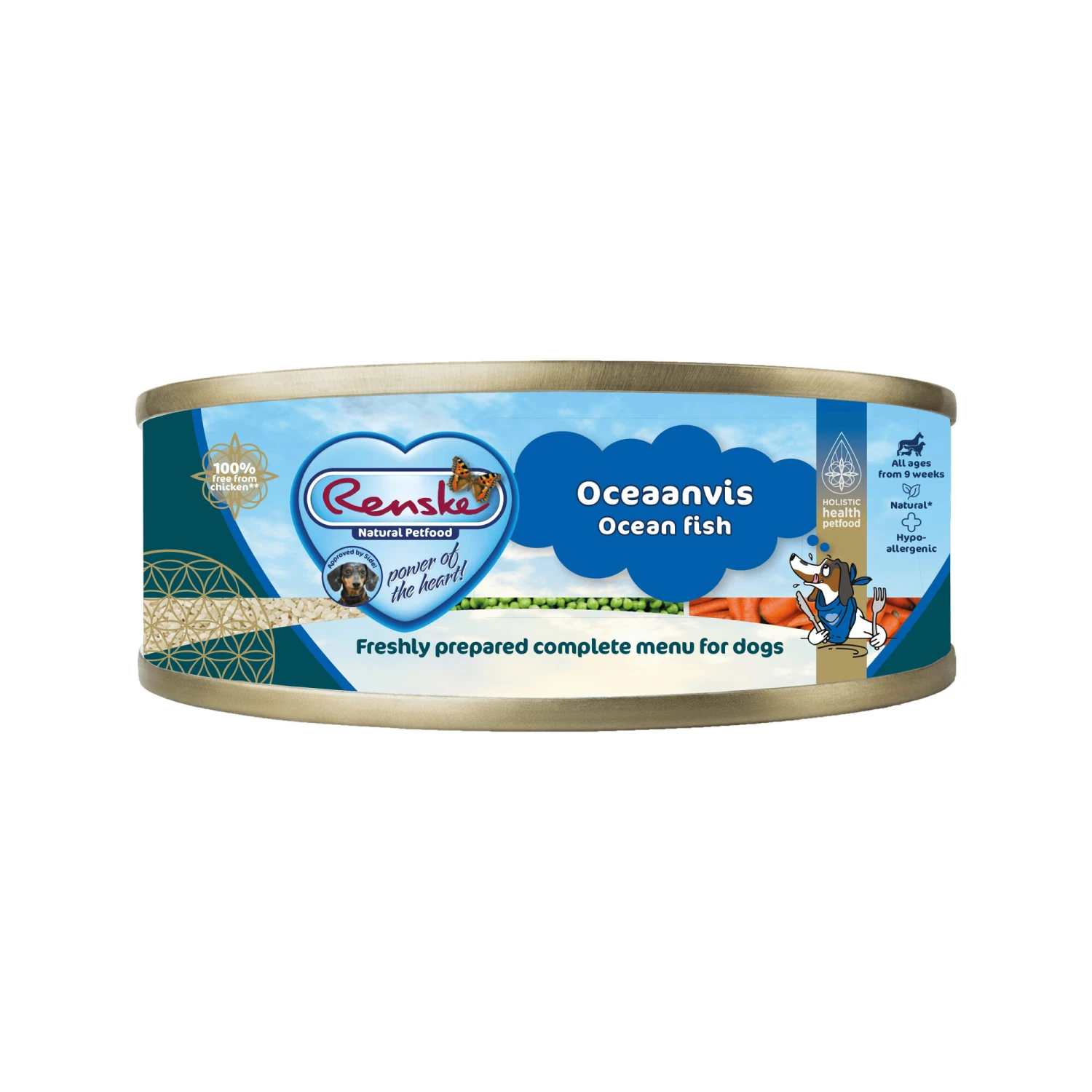 Renske Fresh Dog Food - Tin - Ocean Fish 3 Renske Fresh Dog Food - Tin - Ocean Fish
