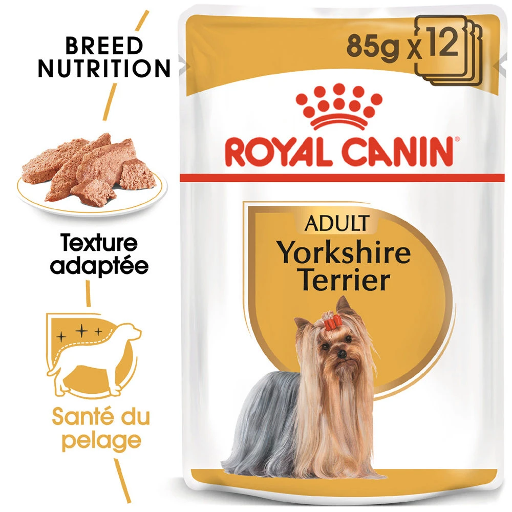 Royal Canin Yorkshire Terrier Adult Wet - Dog Food 3 Royal Canin Yorkshire Terrier Adult Wet - Dog Food