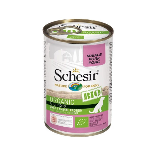 Schesir BIO Dog Adult - Pork - Tins - Image 2