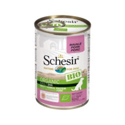 New Products 3 Schesir BIO Dog Adult - Pork - Tins