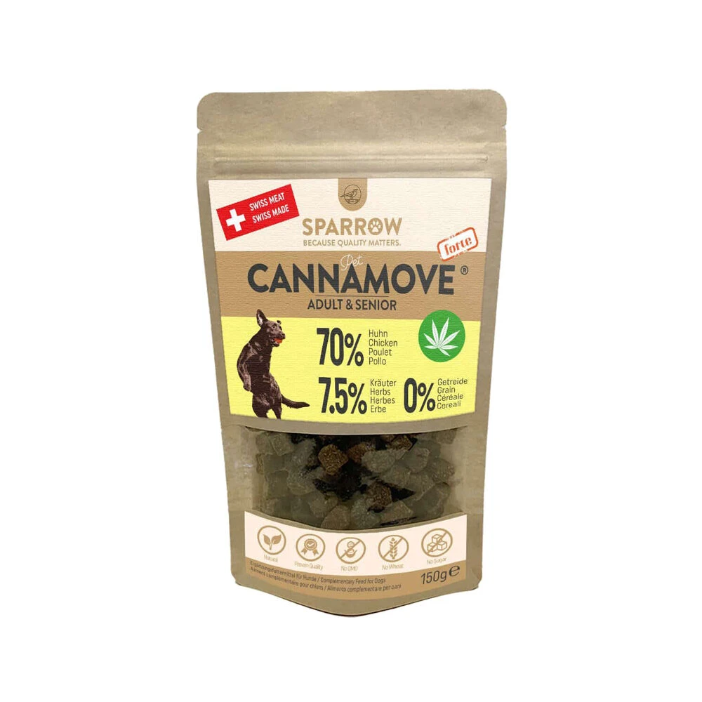 SPARROW Pet CannaMove Forte Joint Fit Snacks 3 SPARROW Pet CannaMove Forte Joint Fit Snacks